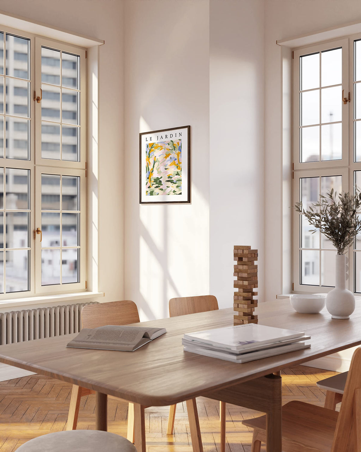 Walnut Rustic Frame