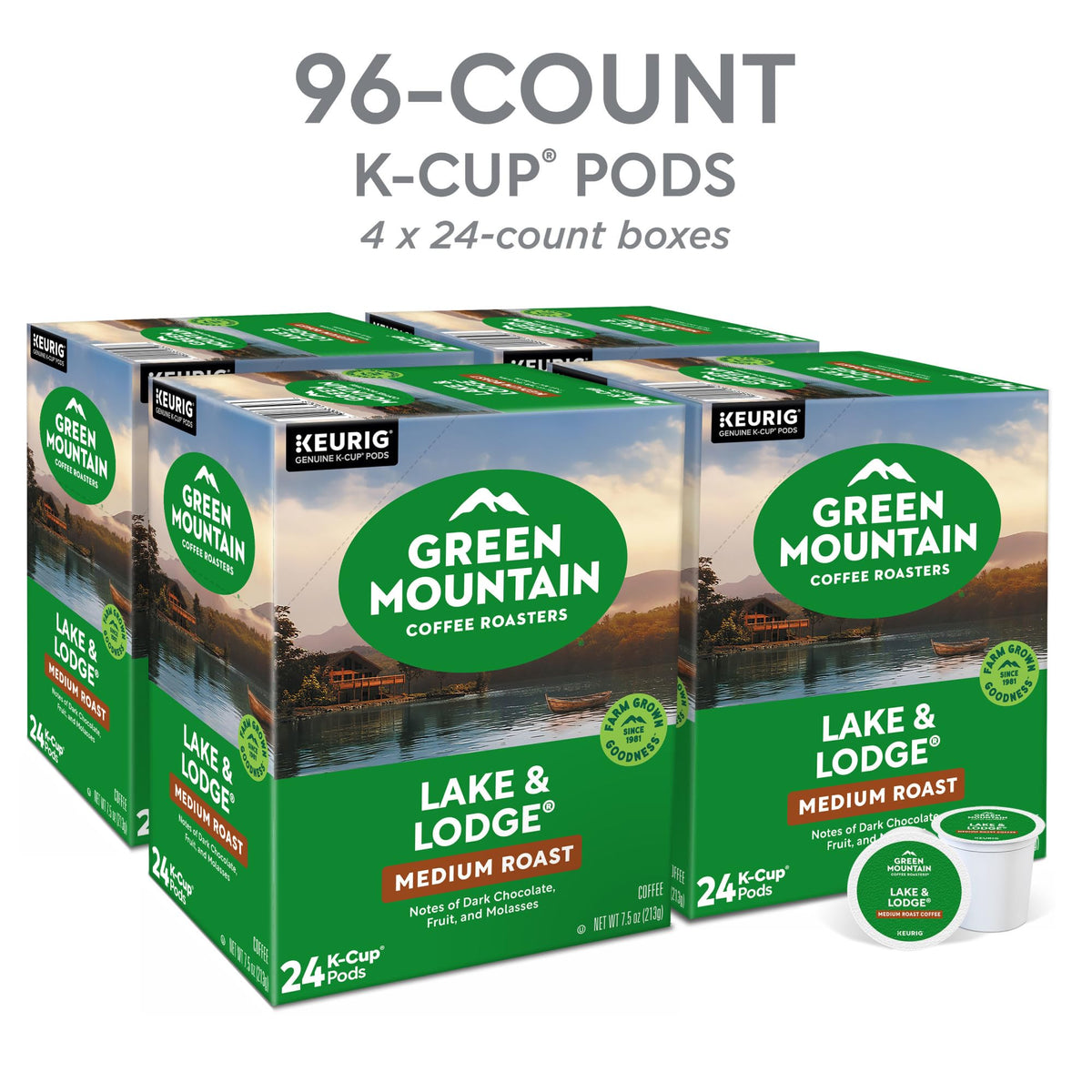 Medium Roast Keurig Single (96 Count)