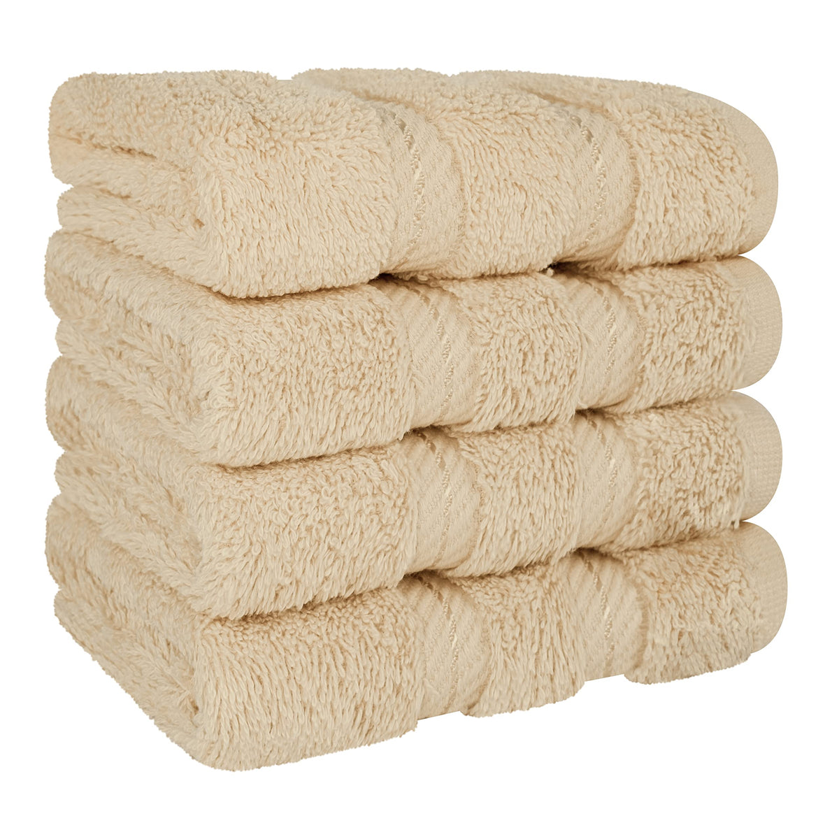 100% Cotton Luxury Turkish Towels (4 Count)