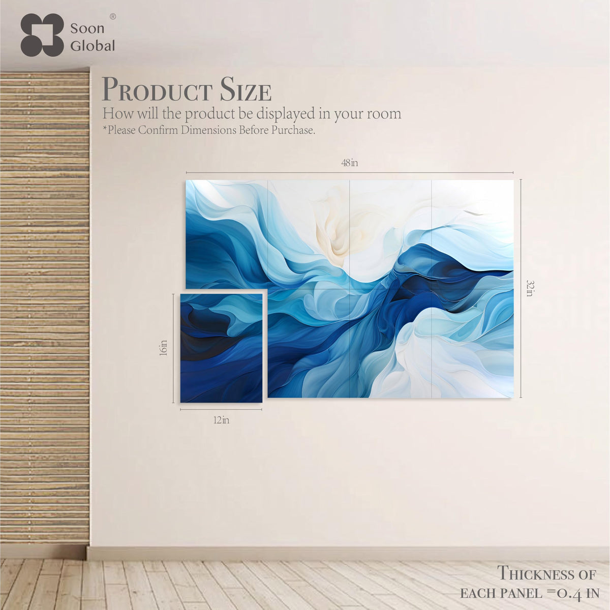 8 Pack Acoustic Panels (8 Count)