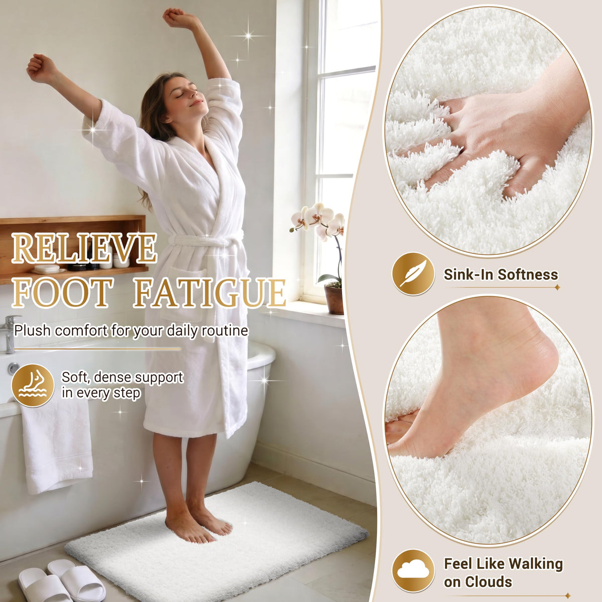 Bath Rugs for Bathroom 32X20