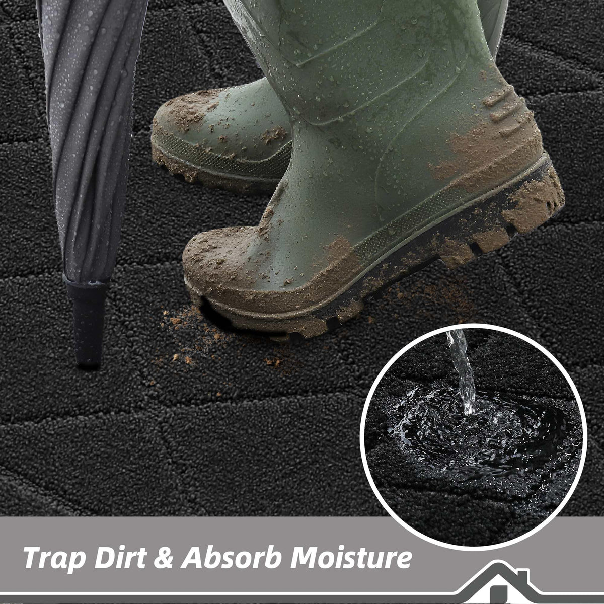 Dirt Trapper Door Mat 24" x 60"