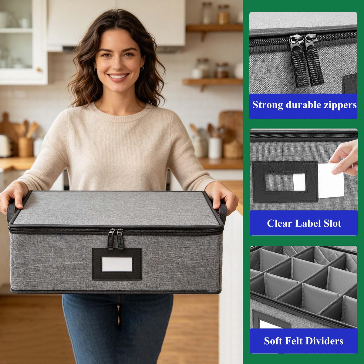 Cup Mug Storage Box (2 Count)
