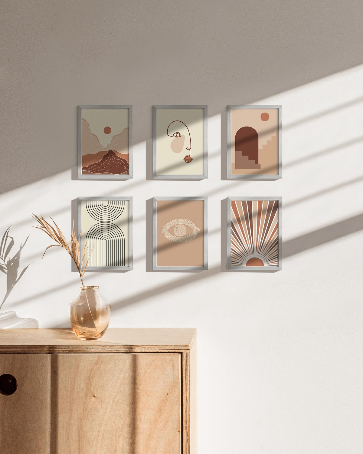 5x7 Silver Metal Picture Frames