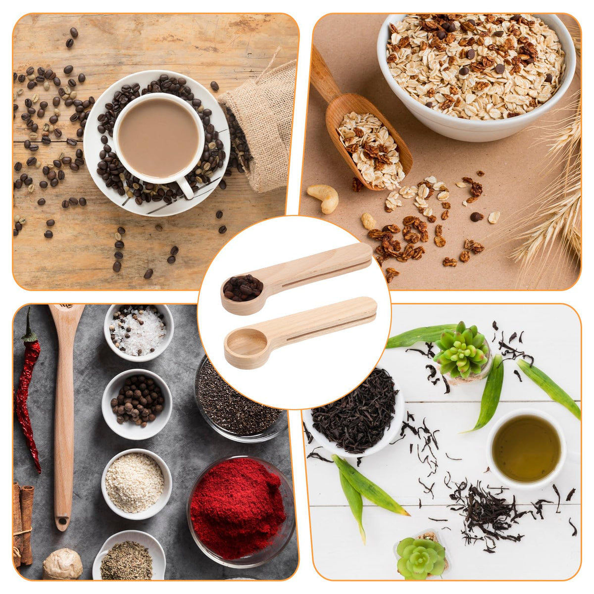 12 Pcs Coffee Spoons (12 Count)