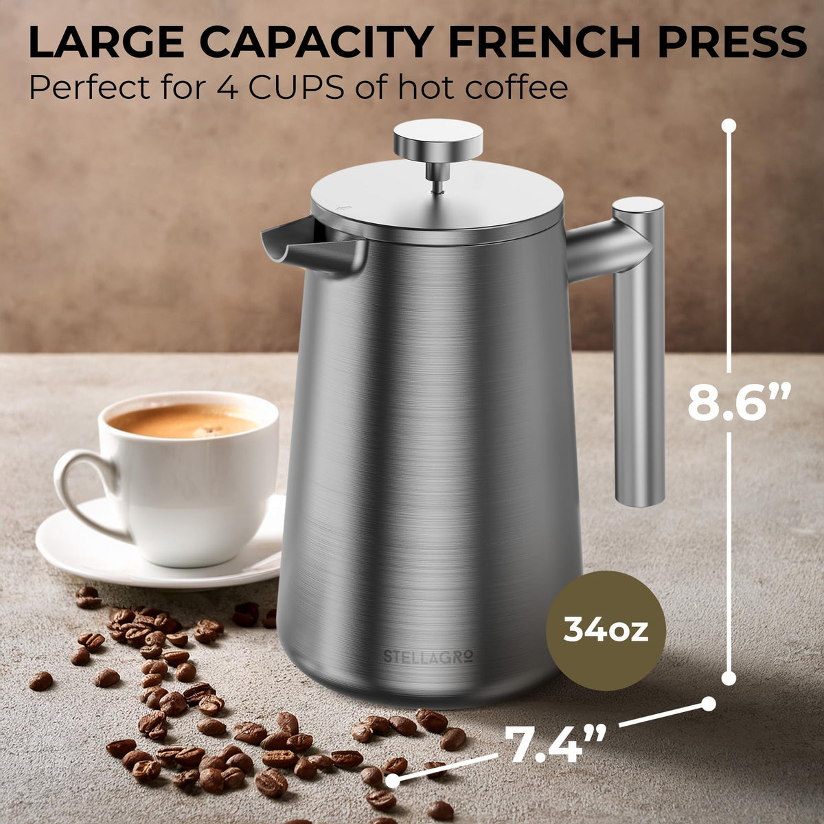 French Press Coffee Maker