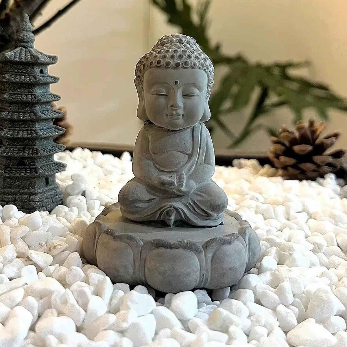 10 lbs White River Rocks for Garden