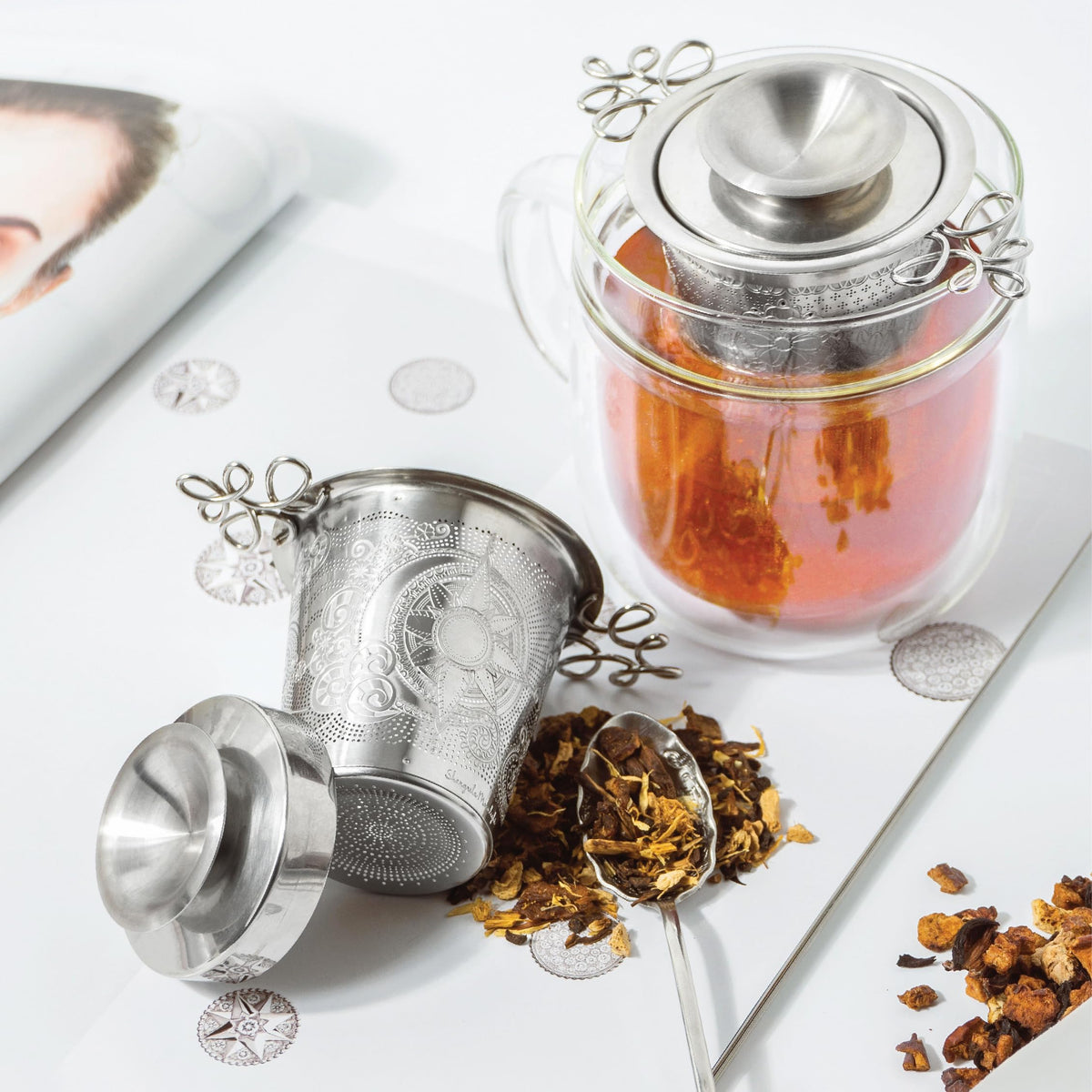 Luxury Tea Strainer Set