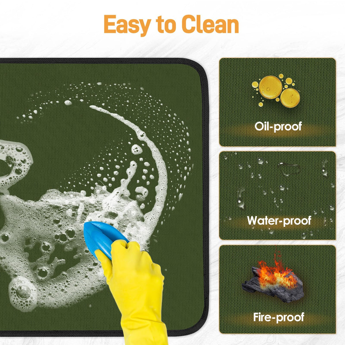 Heat Resistant Mats for Air Fryer on Countertop