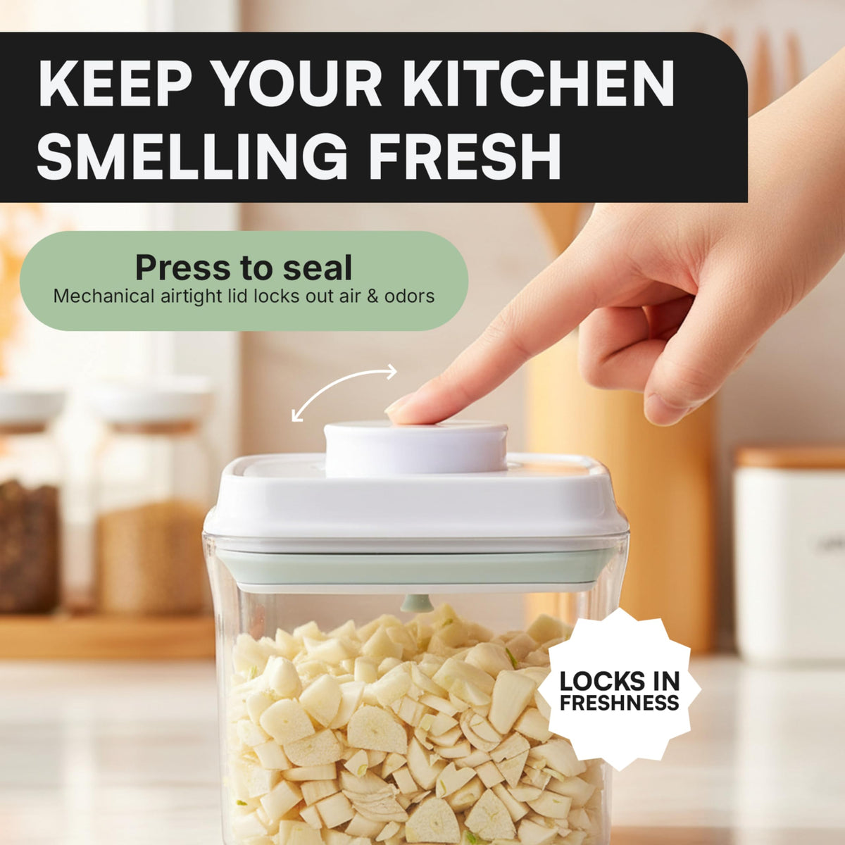 Bop Top Airtight Food Storage Containers
