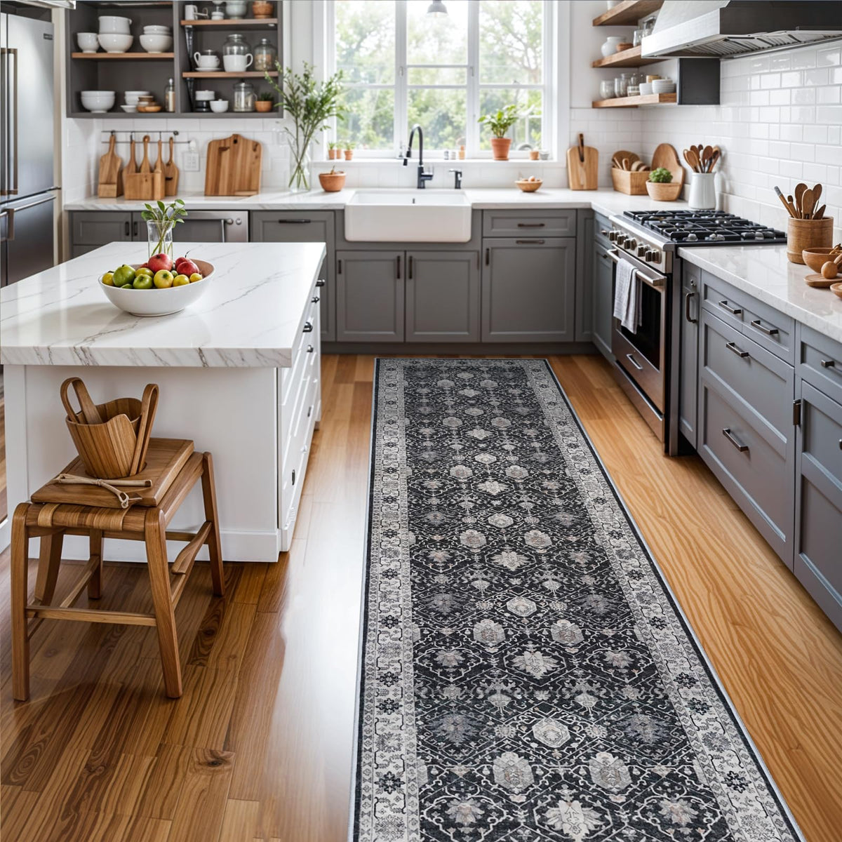 3x12 Washable Hallway Runner Rug (36 Sq Ft)