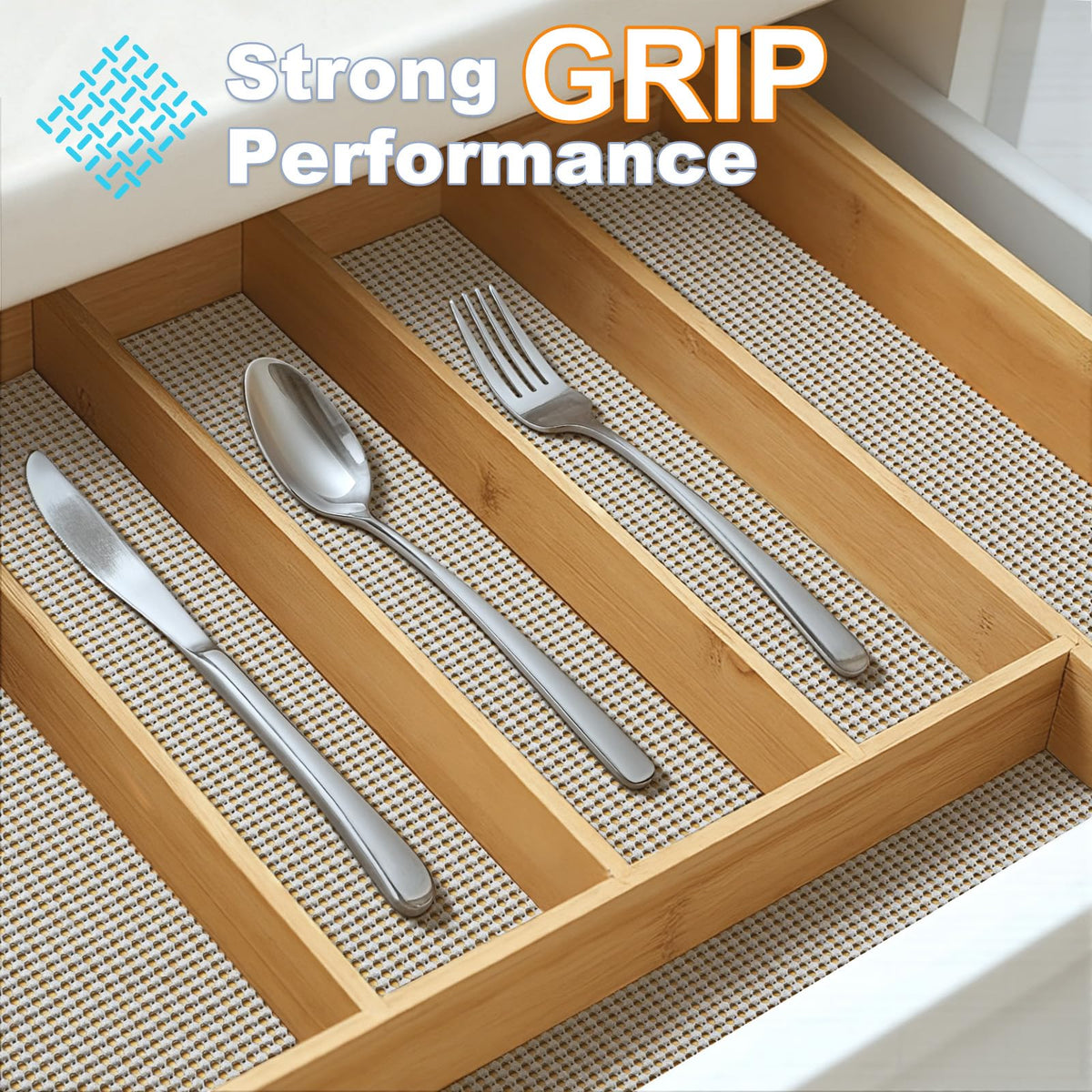Non Slip Shelf Cabinet and Drawer Liner (2880 sq inches)