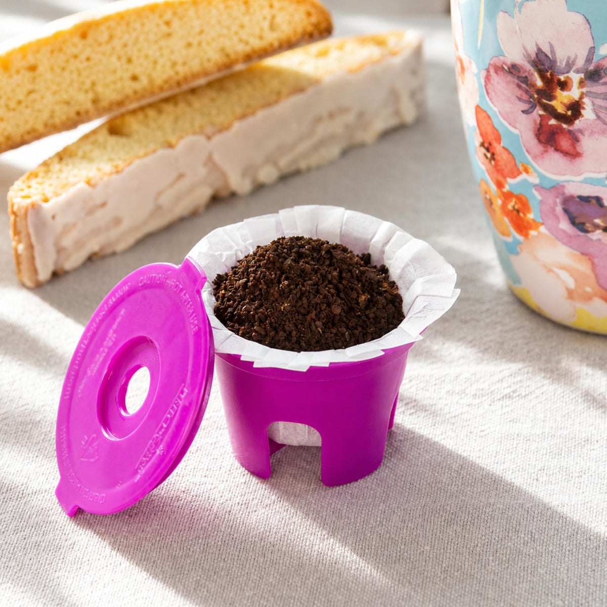 Café Filter Paper Liners for Reusable K (100 Count)