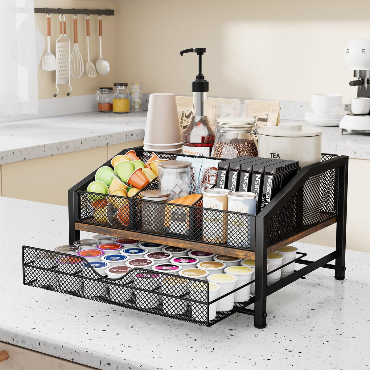 Coffee Bar Organizer