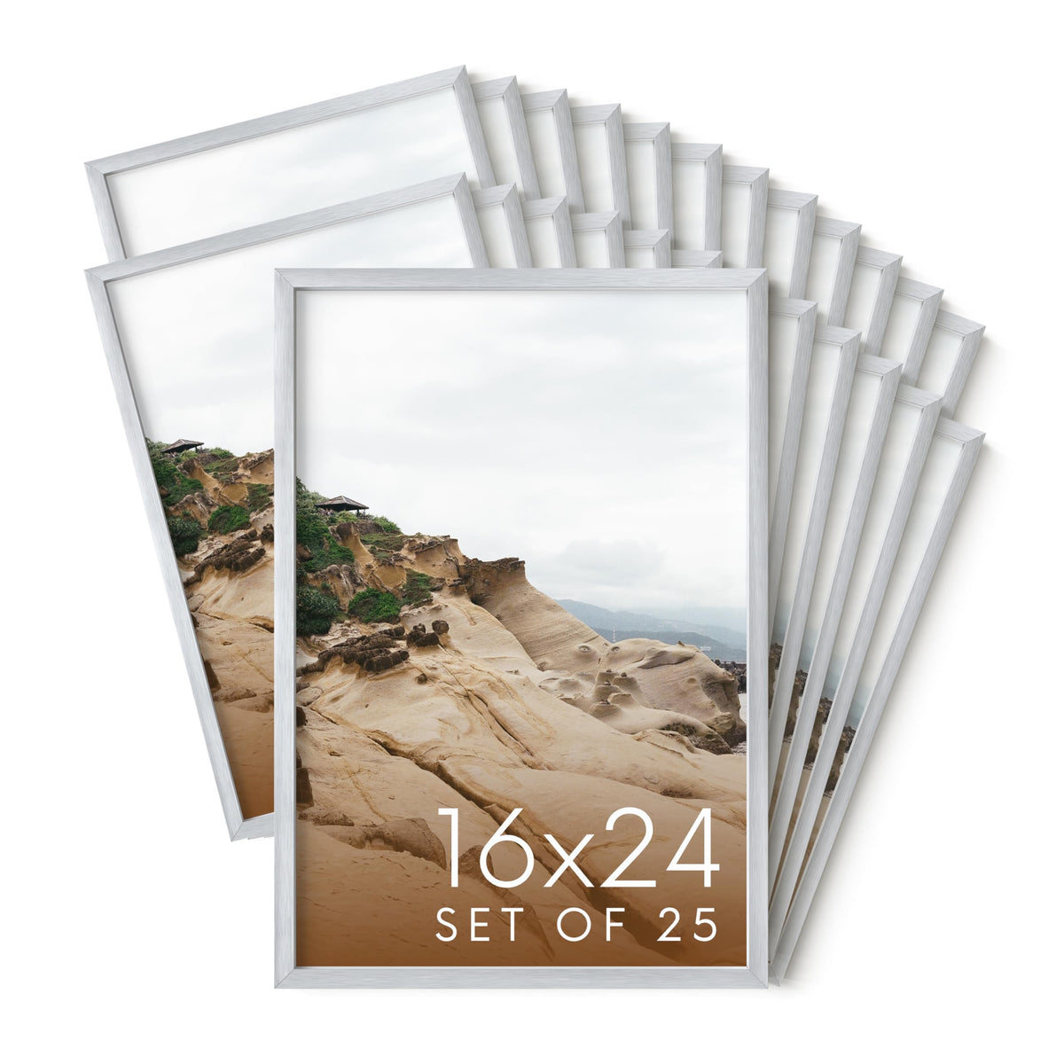 16x24 Silver Metal Picture Frames