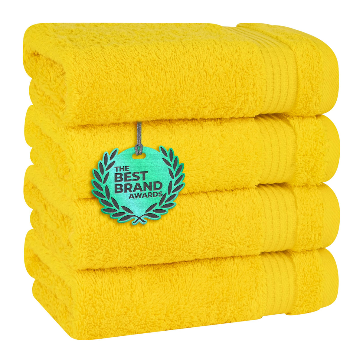 100% Cotton Turkish Towel Set (6 Count)