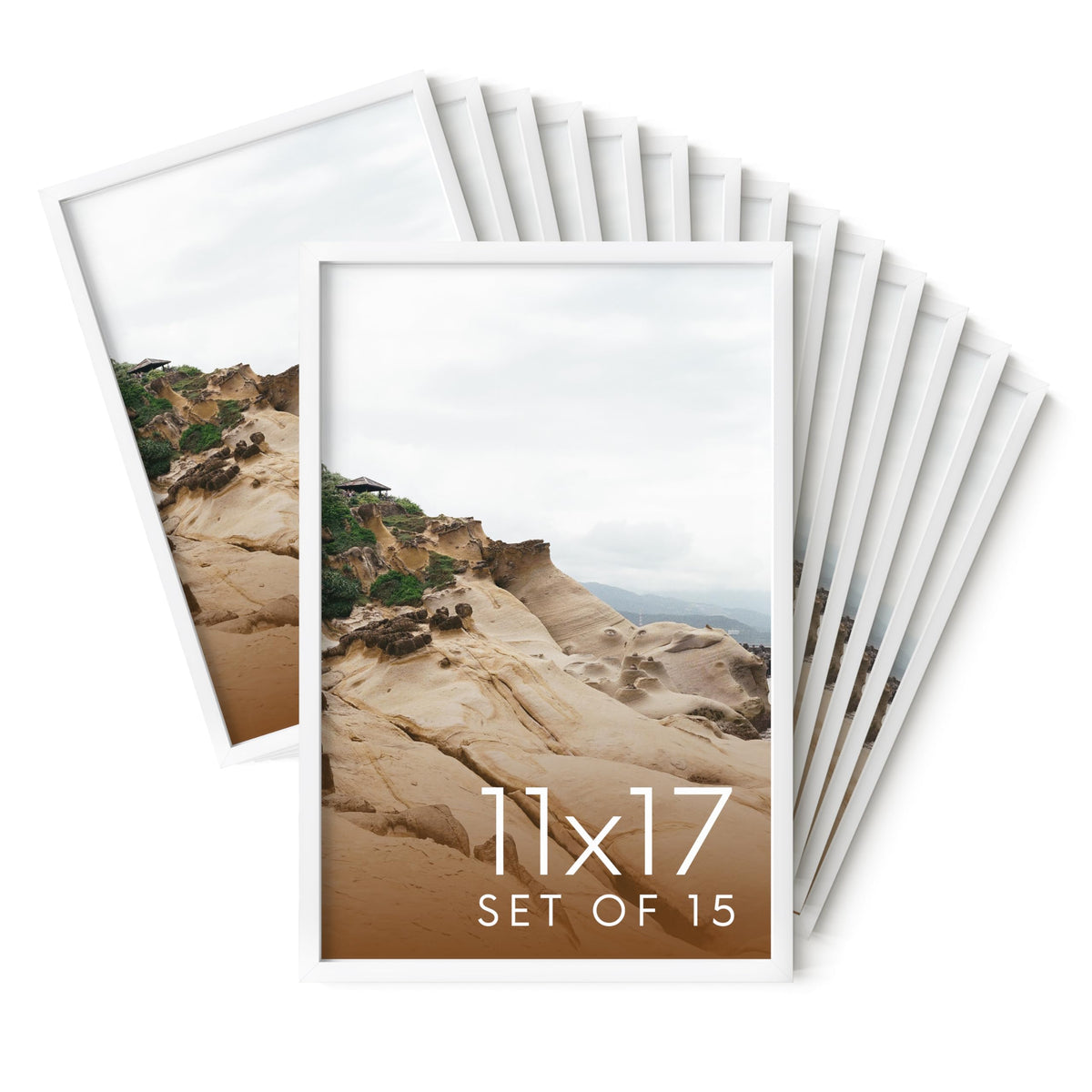 11x17 White Metal Picture Frames