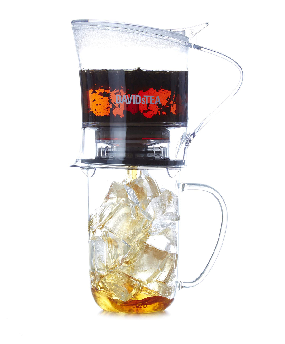 16 oz Bottom‑Dispensing Tea Steeper with Fine Nylon Infuser