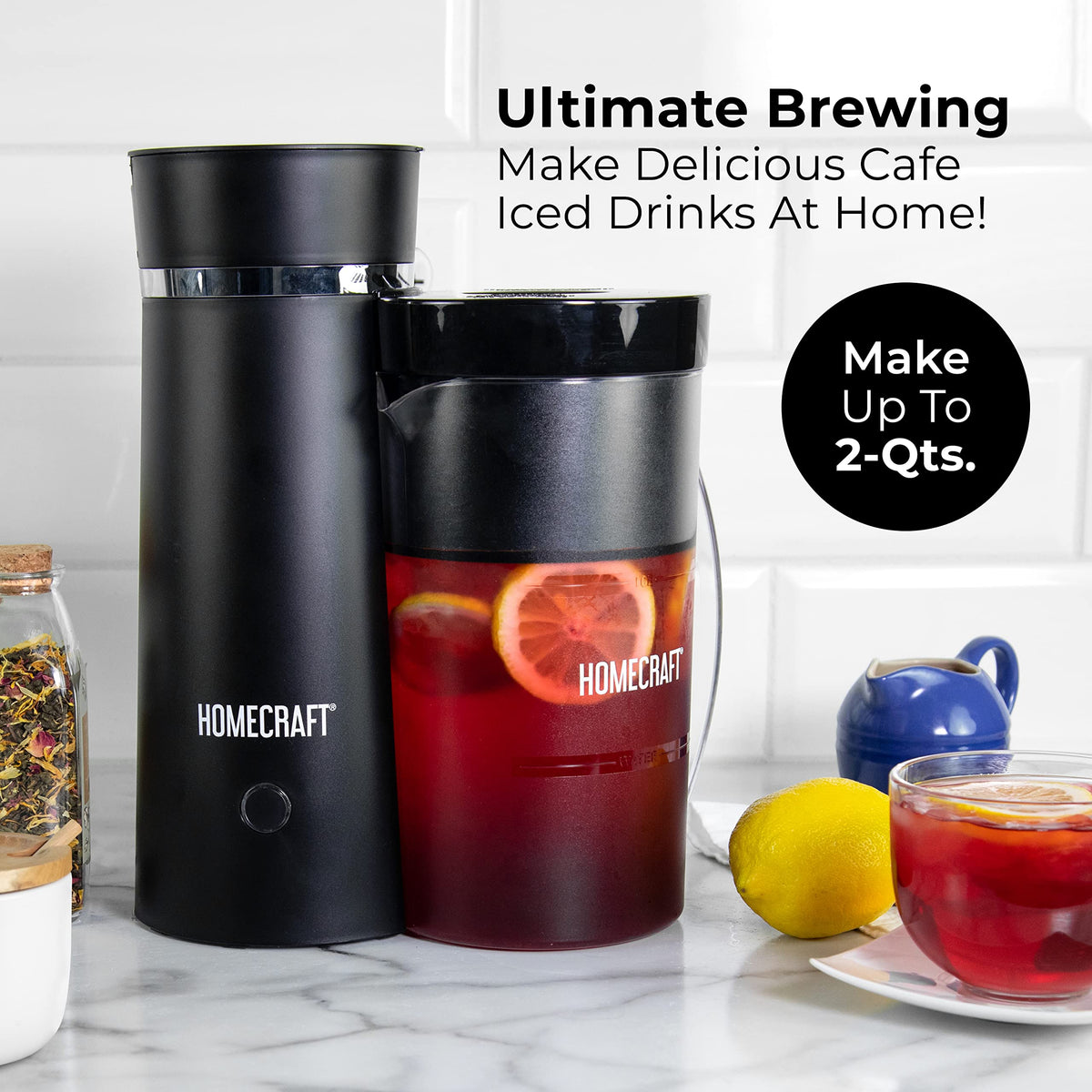 Electric Iced Tea Maker for Sweet Tea and Cold Brew Coffee