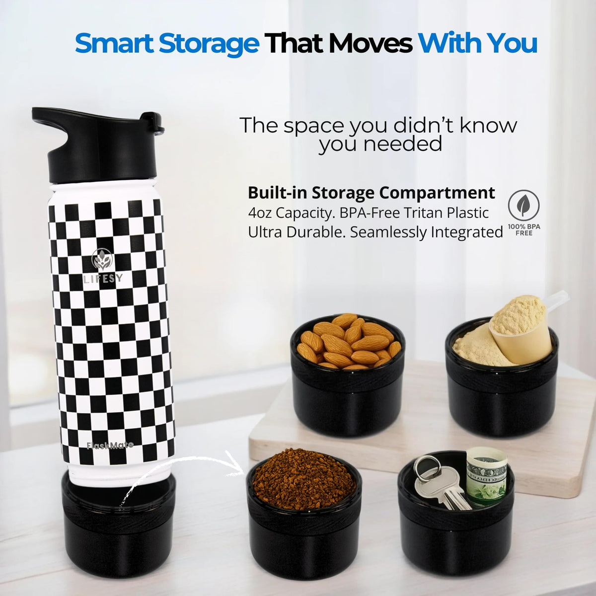 Cold Brew & Tea Infuser Bottle