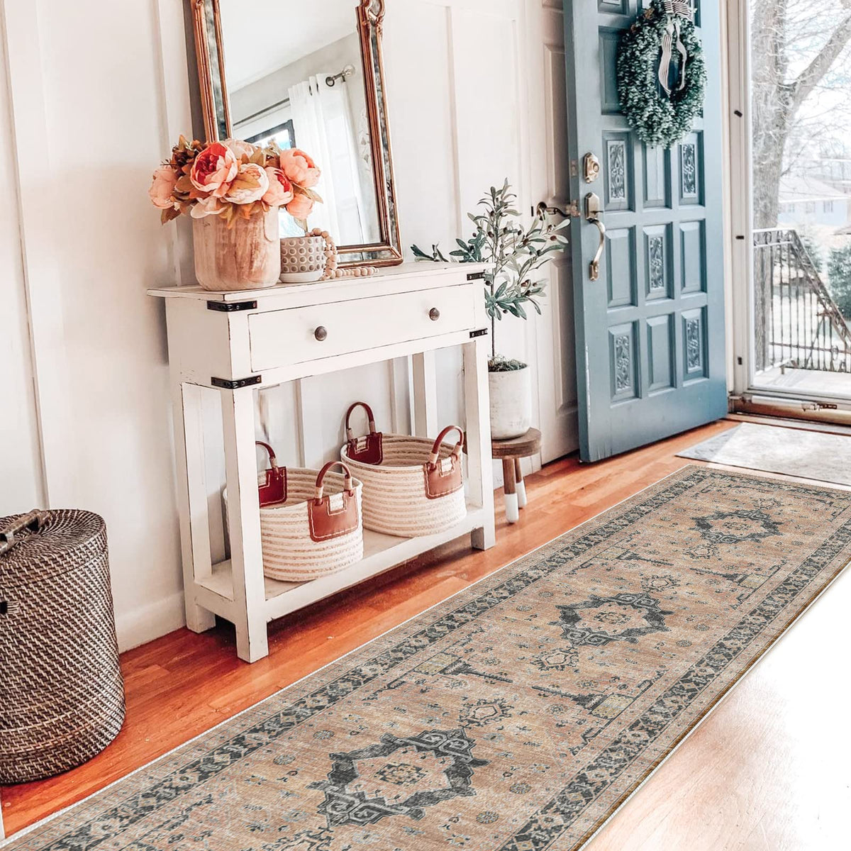 Hallway Washable Runner Rug