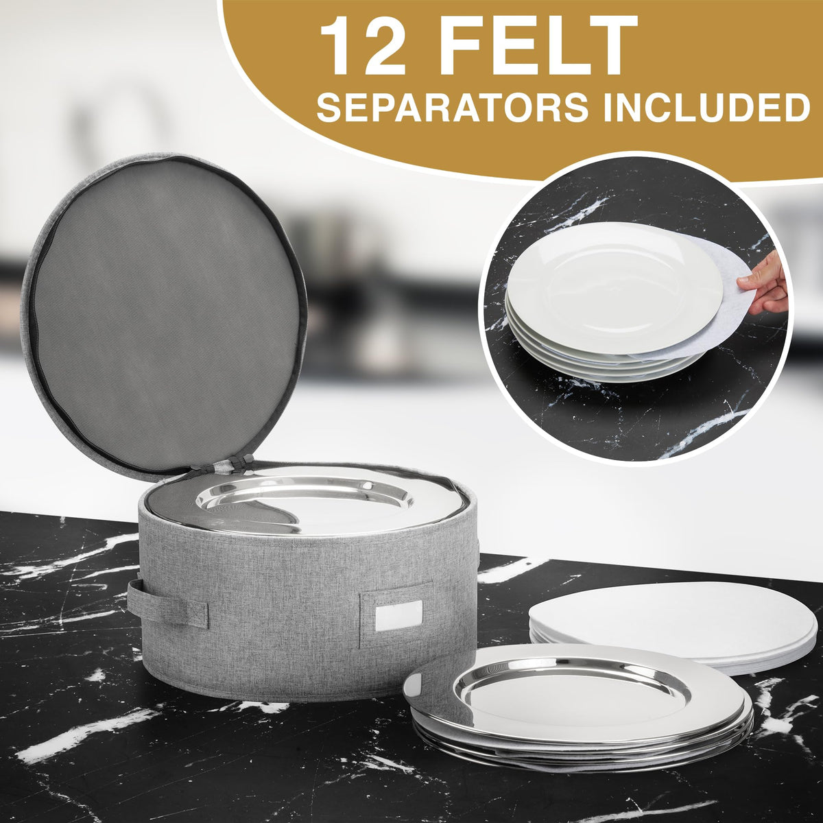 China Storage Case for Salad Plate