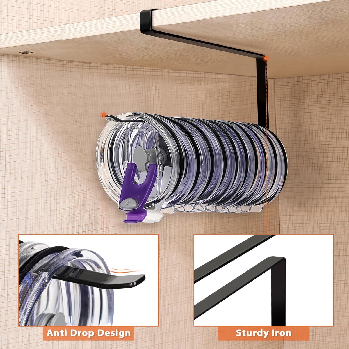 Tumbler Lid Organizer