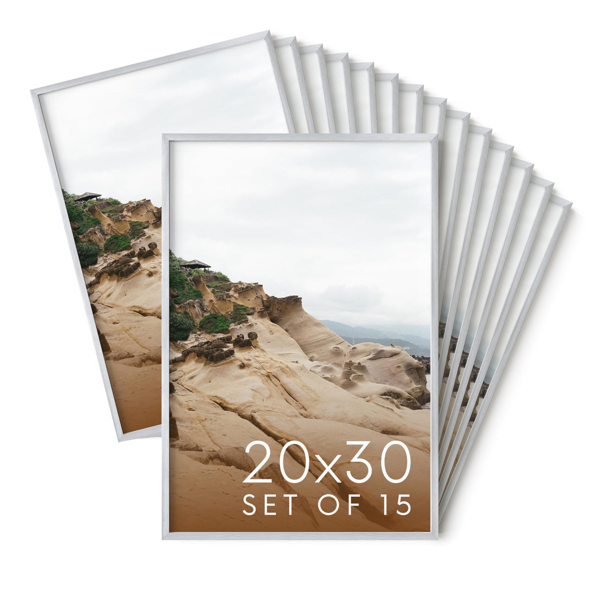 20x30 Silver Metal Picture Frames