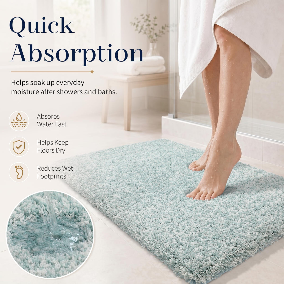 Bath Rugs for Bathroom 32X20