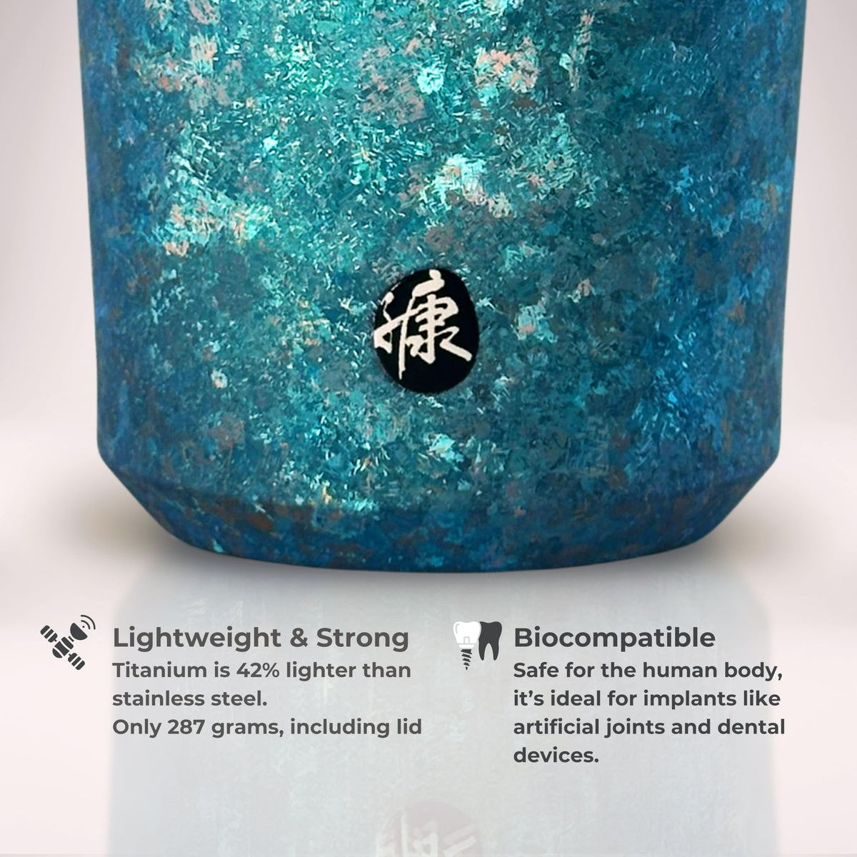 Ti Zen Titanium Travel Coffee Mug