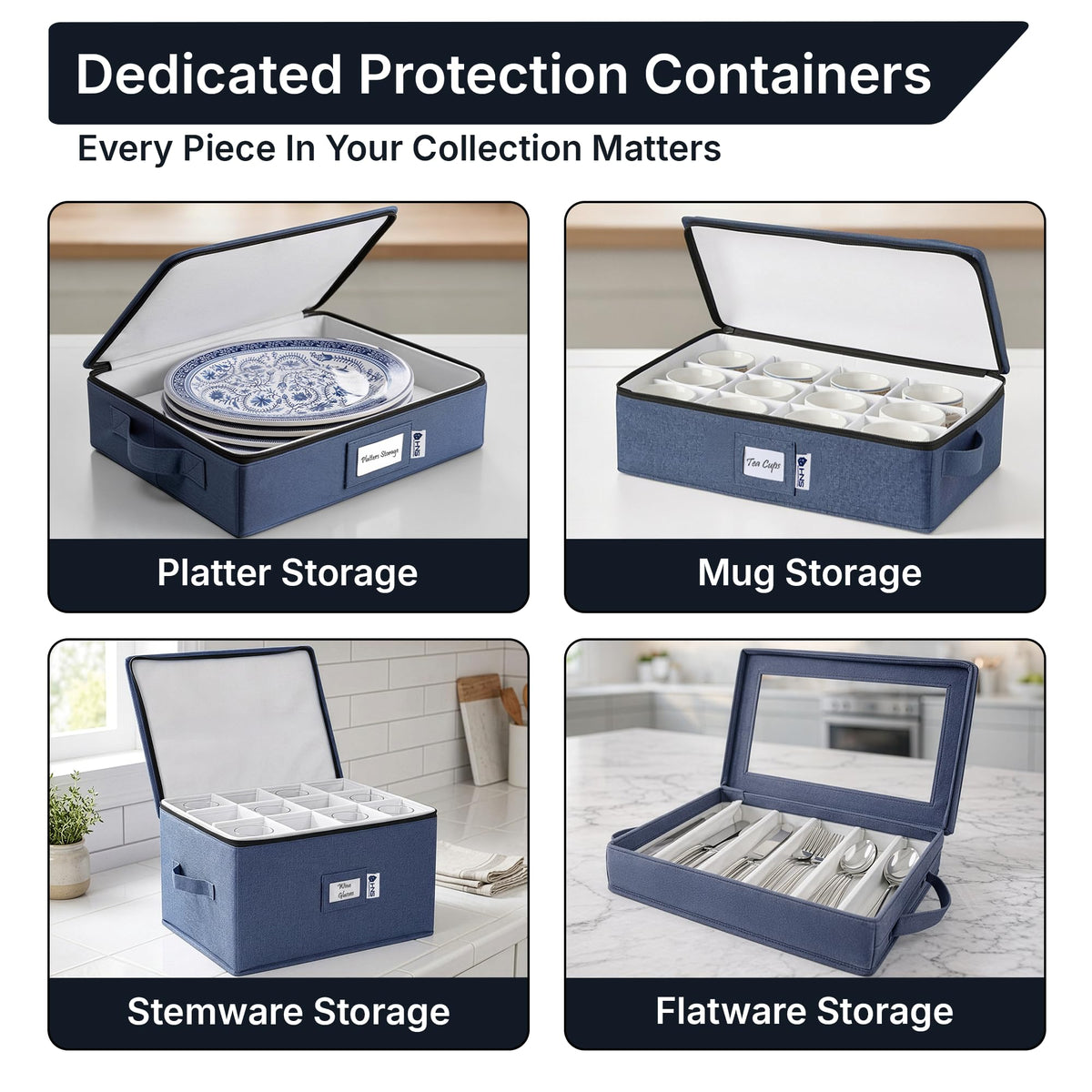 China Storage Hard Shell Containers 8 (8 Count)