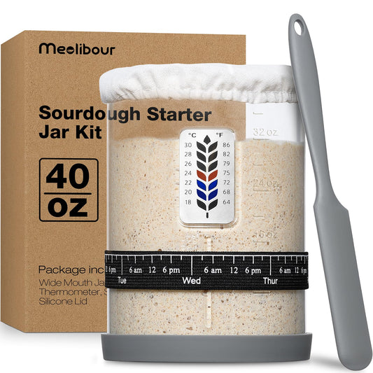 Premium Pro Sourdough Starter Jar Kit
