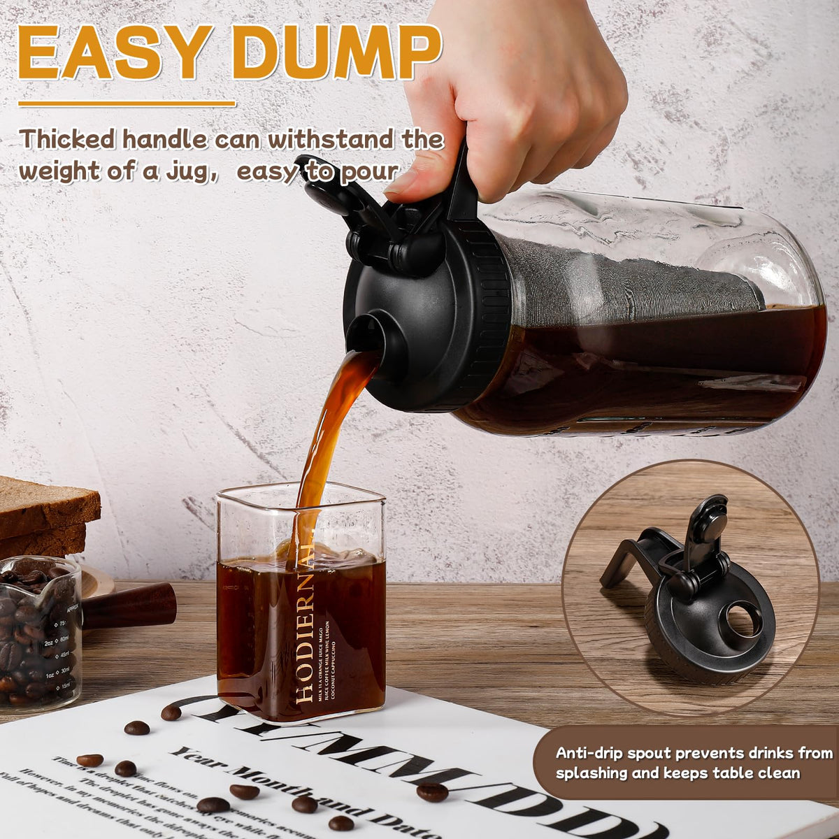Cold Brew Coffee Maker 64 oz
