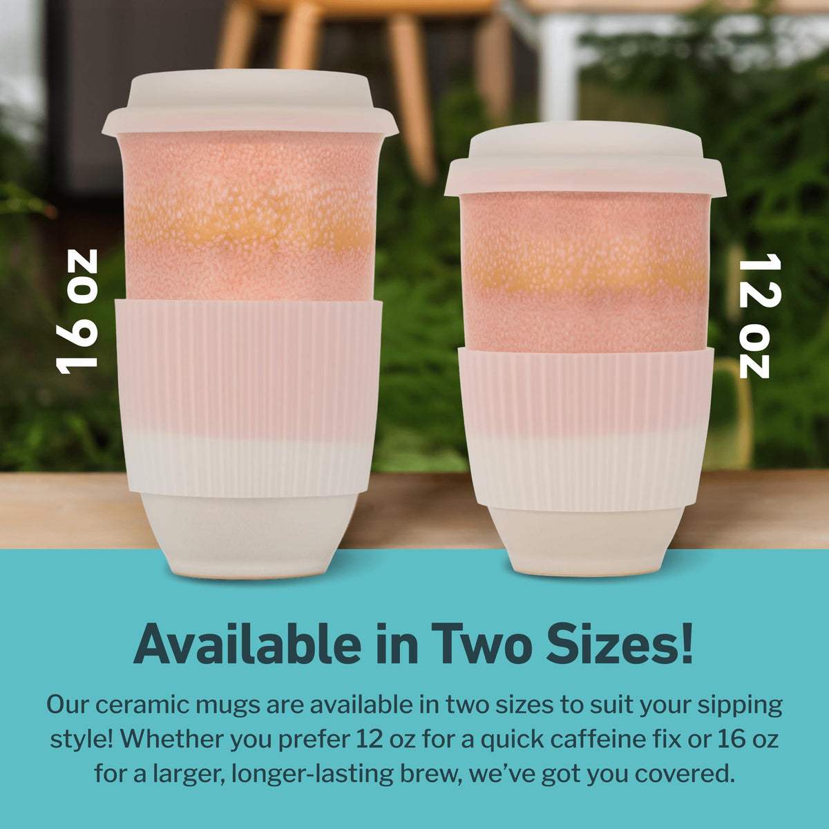 Travel Mug On the Go Coffee Mug Microwave & Dishwasher Safe Green Tumbler