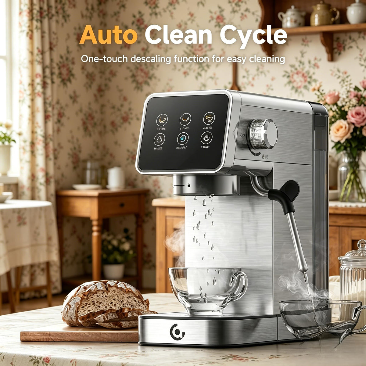 20 Bar Home Espresso Coffee Machine