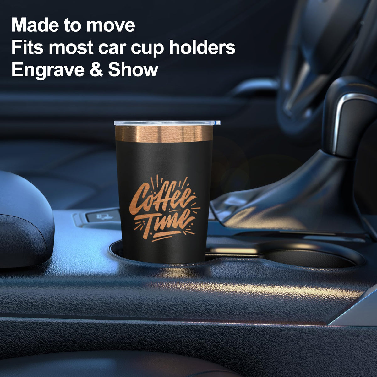10 oz Coffee Tumbler Bulk Travel Coffee Mug (16 Count)