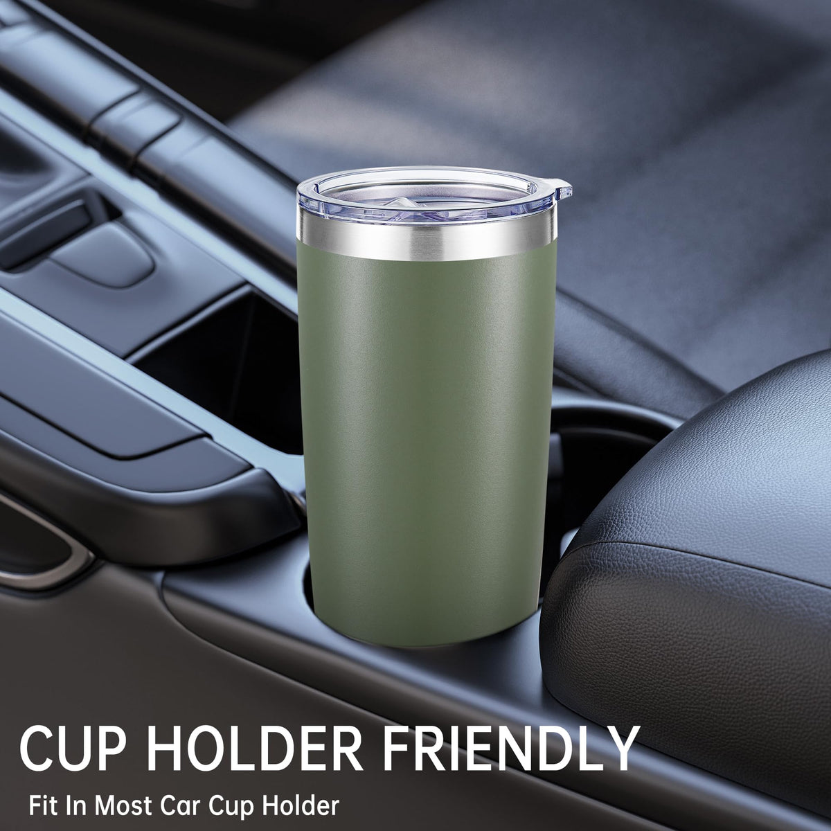 20 oz Tumblers Bulk Stainless Steel Tumbler with Lid (12 Count)