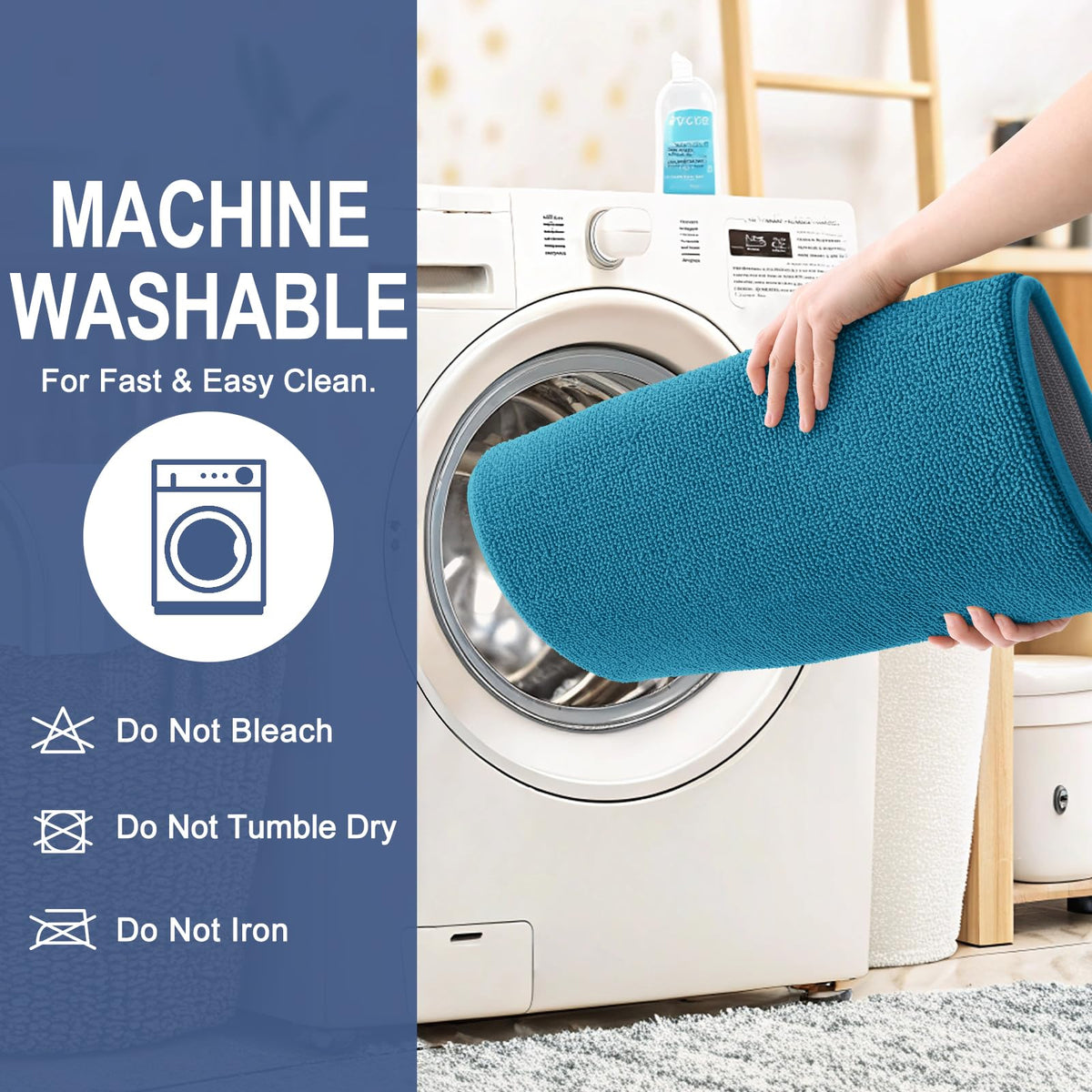 Memory Foam Bathroom Runner Rugs 59x20