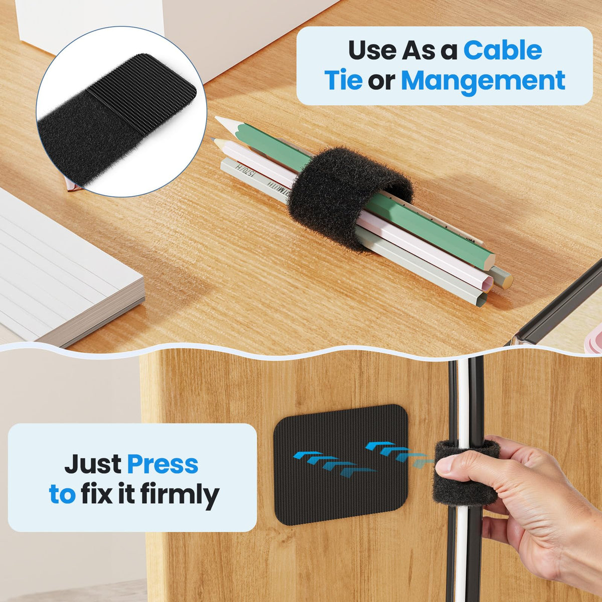 Cable Management Under Desk (2.0106 Ounce)