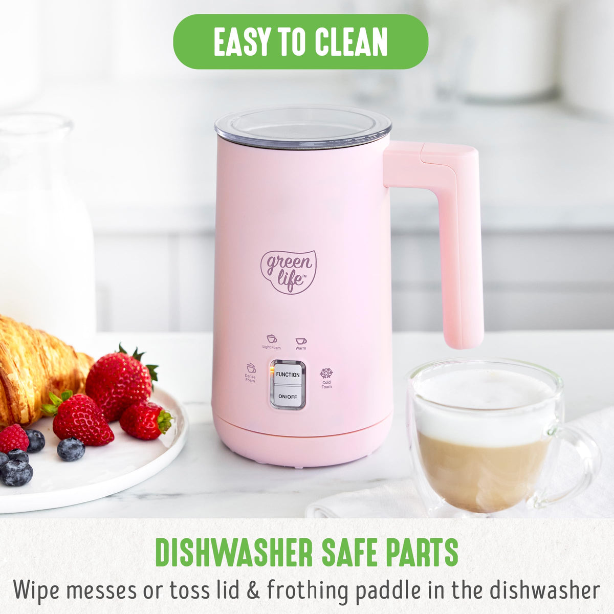 Ceramic Electric Milk Frother