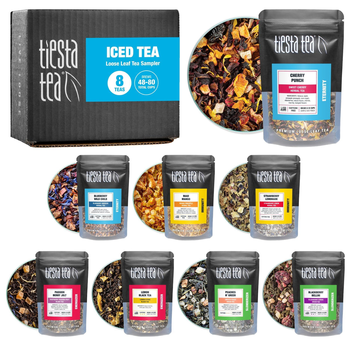 Iced Tea Sampler Dry Flight Set (8 Count)