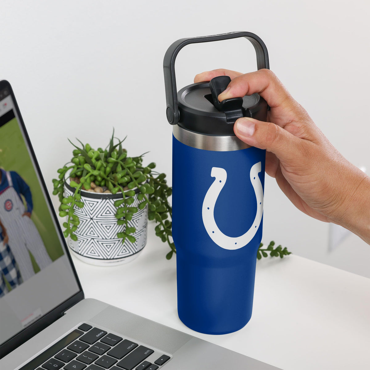 Indianapolis Colts NFL 30 oz Straw Tumbler