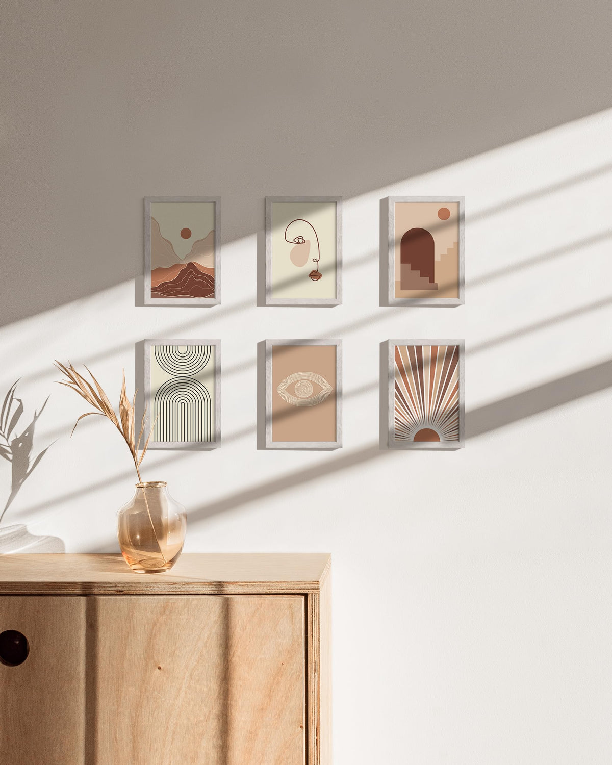4x6 Natural White Wood Photo Frame Set of 15 (15 Count)