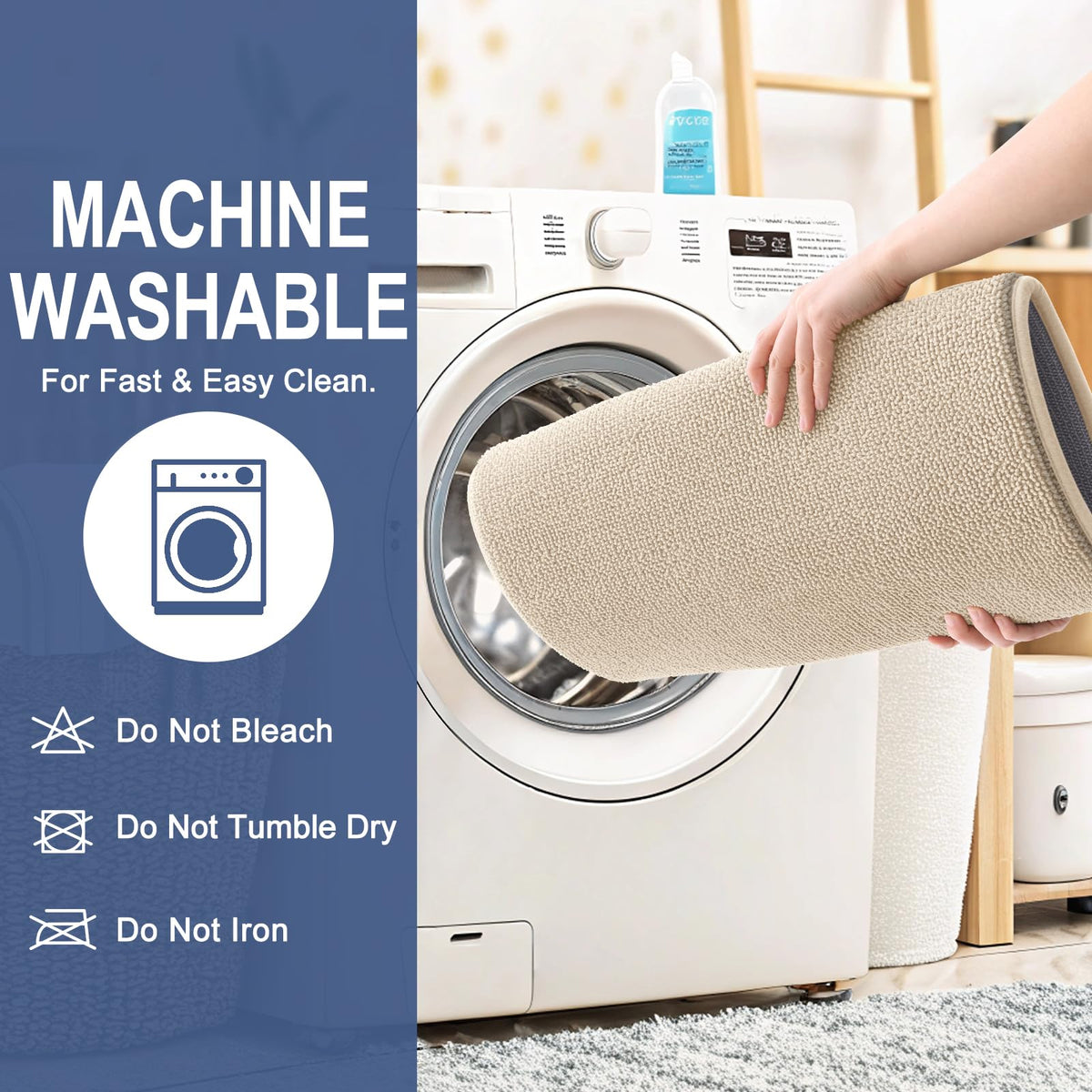Memory Foam Bathroom Runner Rugs 59x24