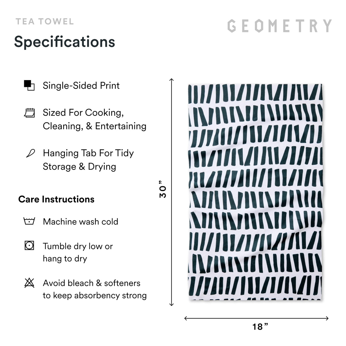 Kitchen Tea Towels (2 Count)