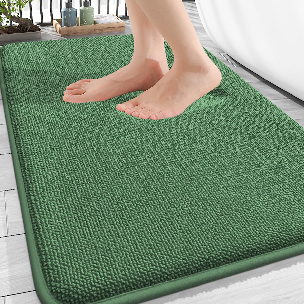 Memory Foam Bathroom Rugs 30x20
