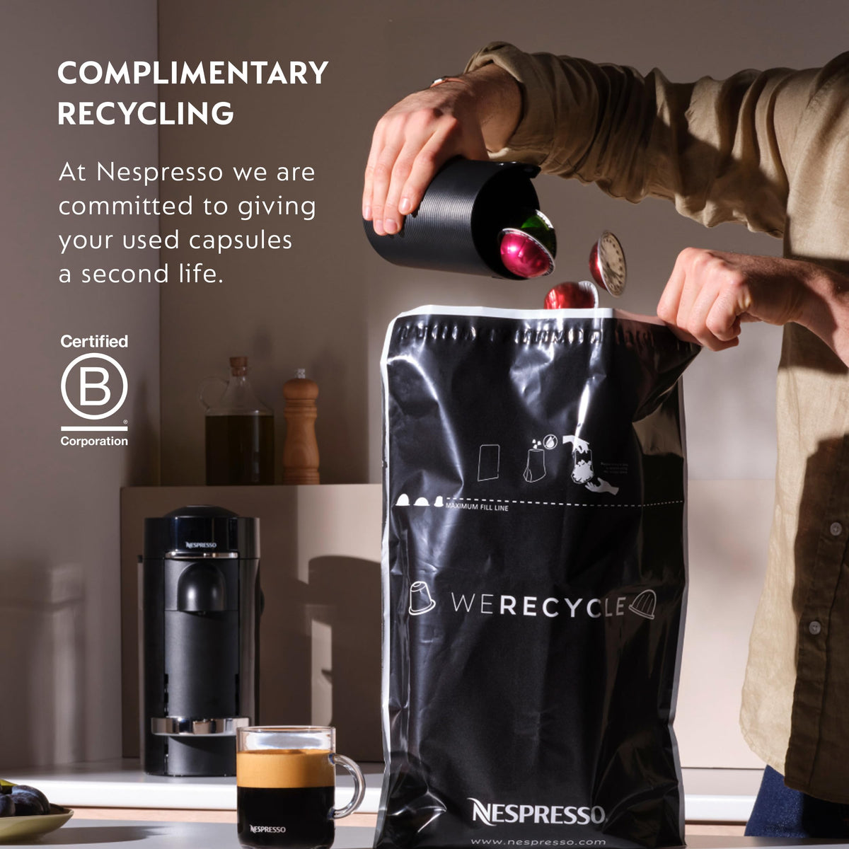 Limited Edition Vertuo Pop+ Coffee & Espresso Maker by Breville