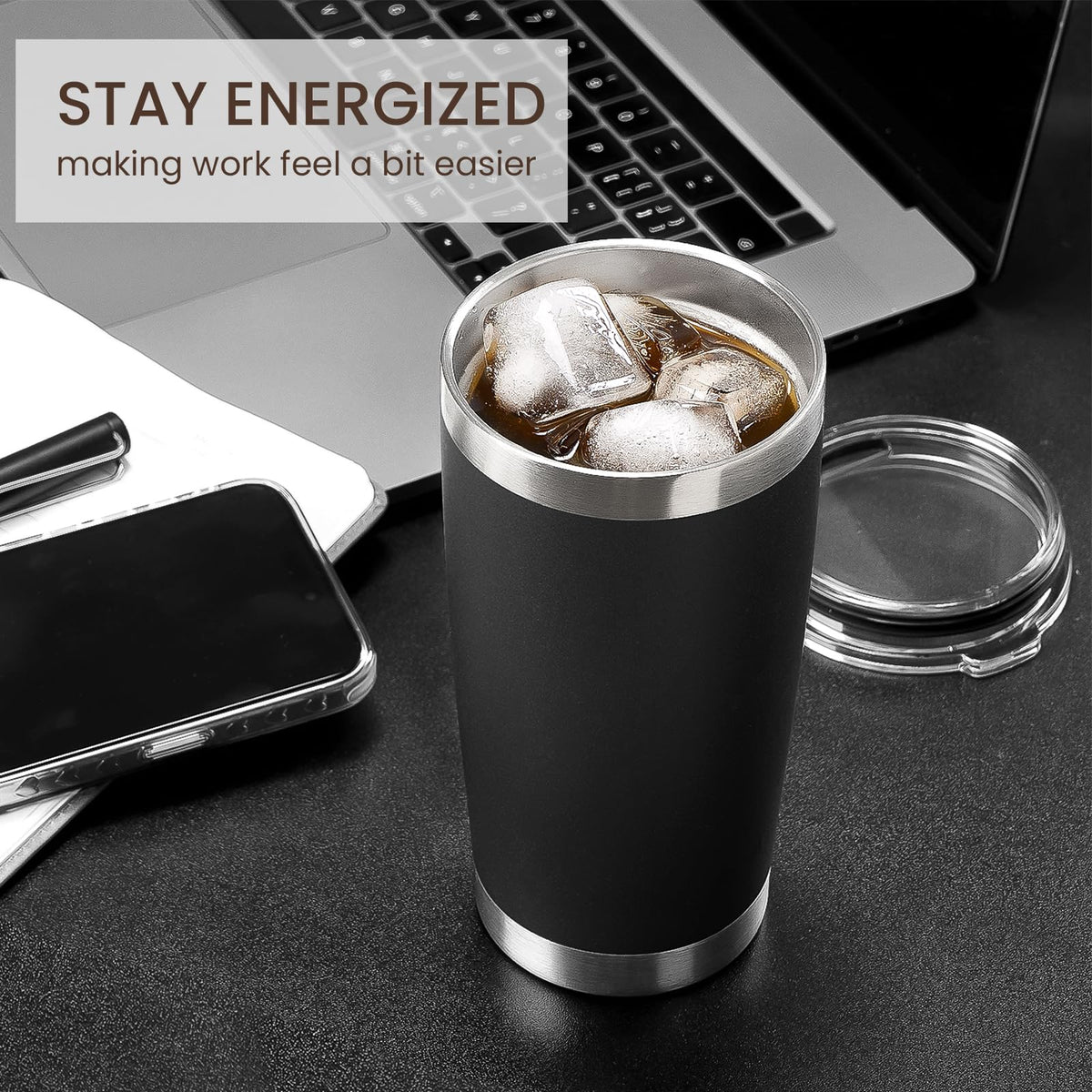 20oz Tumbler Cup Double Wall Vacuum Insulated Travel Mug Bulk