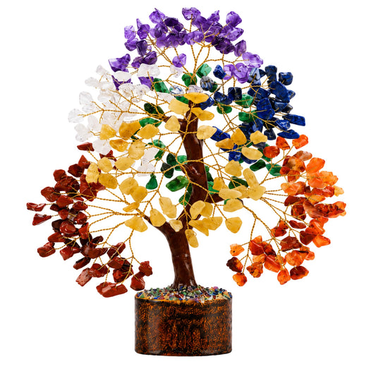 7 Chakra Tree of Life Crystal Tree