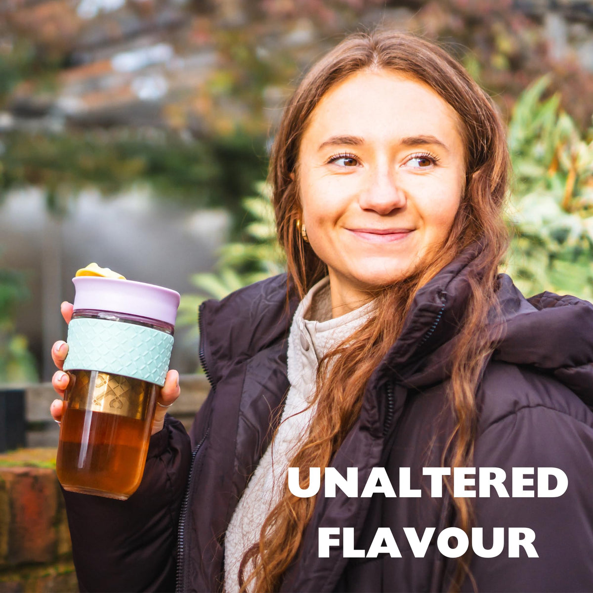 Large Travel Mug Loose Tea Infuser
